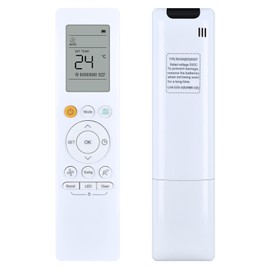 ZWP RG10A / RH10B Replacement Remote Control fit for Midea A/C Air Conditioners MAW08V1QWT, MAW10V1QWT, MAW12V1QWT RG10A BGEF RG10A(B2S)/BGEF（No Backlit）