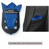 Jeatonge Pocket Square Holder Keeper Organizer Pocket Squares for Men