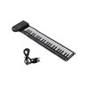 49-Key Roll Up Piano Keyboard for Beginners – Portable Foldable