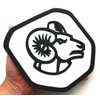 1pc New Custom Rear Tailgate Ram Emblem 3D Badge Compatible