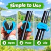 Fishing Rod Clips for Storage & Transport – 2-Pack Quick-Attach