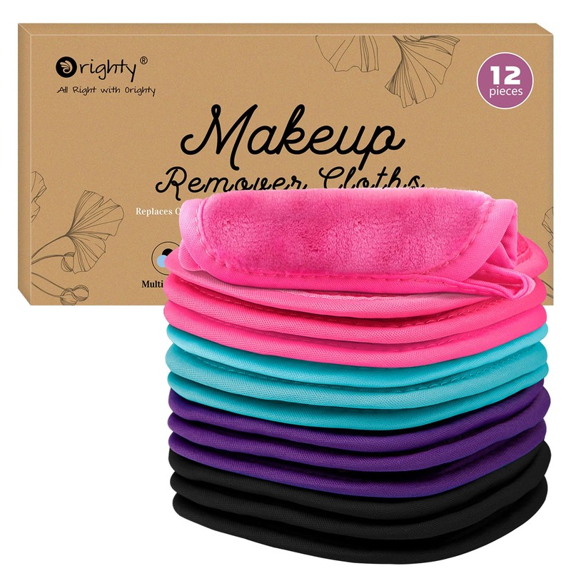 Orighty Orighty Makeup Remover Cloths 12 Pack, Makeup Removal Face