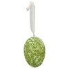 Egg Hanger Dost Green Wood / Glass 5 x 5