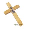 First communion Holy Land Wall Cross - Olive Wood Cross