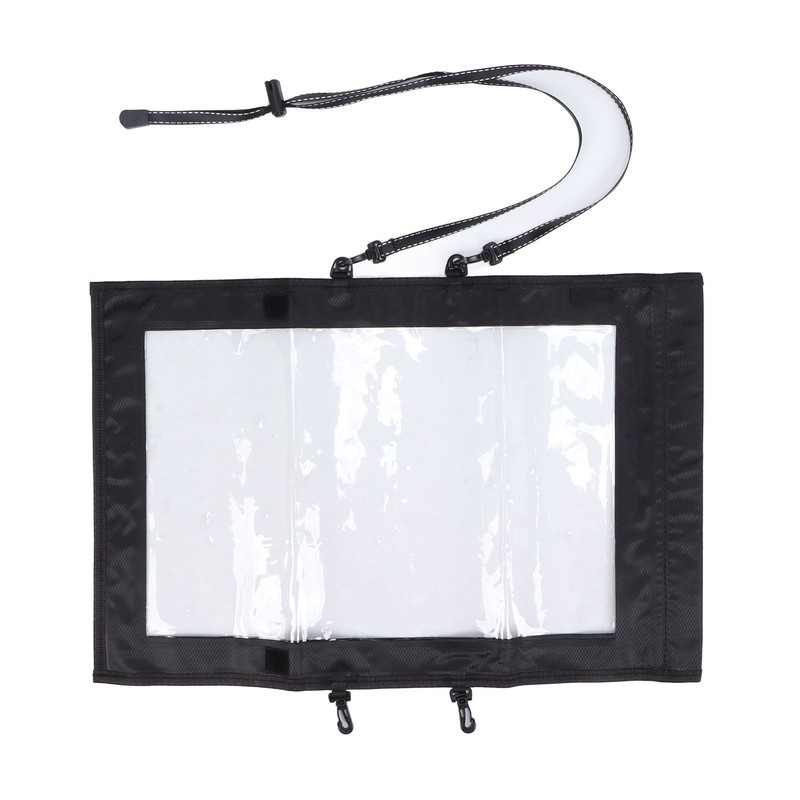Transparent Map Storage Bag Waterproof Folding Storage Pouch for Outdoor