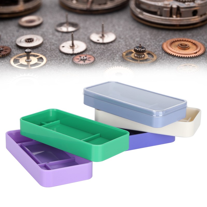 Rectangle Shape Watch Parts Storage Box Watch Tools Accessories Storage