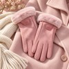 Touchscreen Winter Gloves for Everyday Outdoor Use – Beige Knit