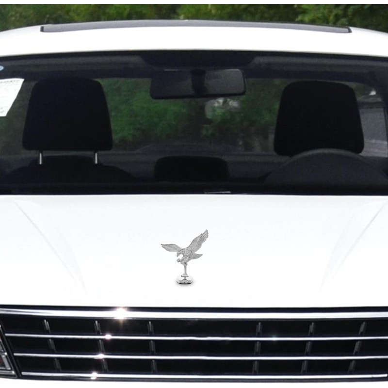 3D Eagle Hood Ornament Car Hood Ornament for Universal Vehicle