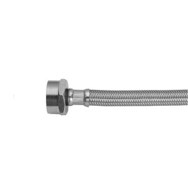 Jaclo 156-MN-SS-BLND SS Metal Nut to Toilet, 3/8" x 12", Blonde