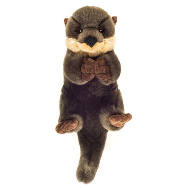Teddy Hermann 90160 Otter 32 cm, Cuddly Toy, Sustainable Plush