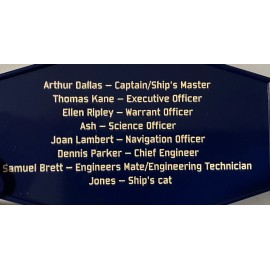 ALIEN NOSTROMO inspired keytag