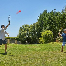 Liberty Imports Trackball Sport Chuck & Catch Ball Lacrosse Racket Toy Game (Replacement Balls)