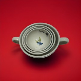 Anthropologie Lou Rota Mother Nature Measuring Cups, Set of 4, New