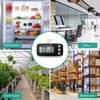 ORIA Refrigerator Thermometer, Digital Freezer Thermometer, Fridge Thermometer with Max