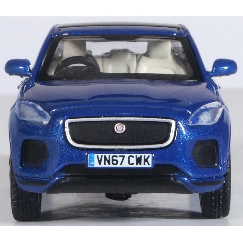 Oxford Diecast 76JEP001 Jaguar E Pace Caesium Blue