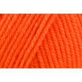 Sirdar Hayfield Bonus DK Crochet Yarn, 100% Acrylic Double Knitting Wool for Sweaters Jumpers Toys - 100g Ball - Bright Orange (981) - Single (1 Ball)