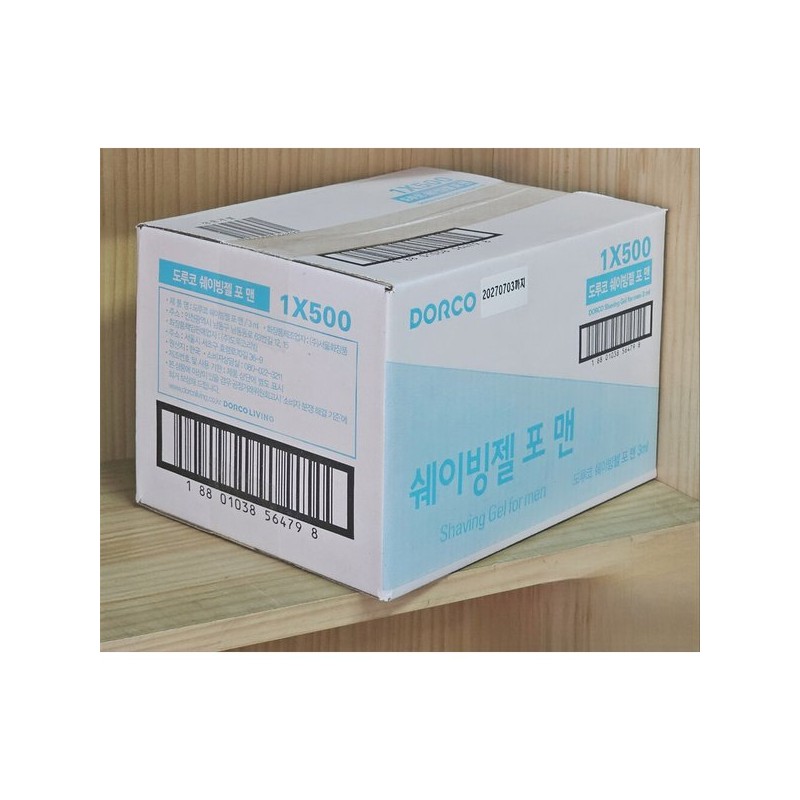 도루코 페이스 클렌징쉐이빙젤 포 맨 3ml 300개 묶음 gil Dorco