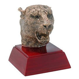 Decade Awards Jaguar Trophy - 4 Inch Tall | Engraved Panther Mascot Awardl - Customize Now