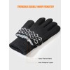 TRENDOUX Winter Gloves Men, Running Touchscreen Winter Glove Womens Thickened