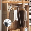 Pull Down Closet Rod,Pull Down Closet Rods for Hanging Clothes,