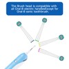 KHBD Replacement Heads Compatible with Oral B Braun Toothbrushes Electric-