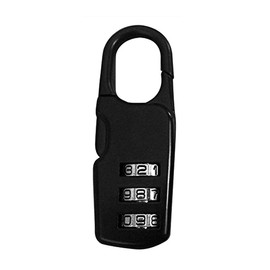 3-Digit Resettable Combination Locks, Small Padlocks for Luggage, Backpacks, Gym Lockers, Travel, and More - Secure, Durable, and Easy to Use