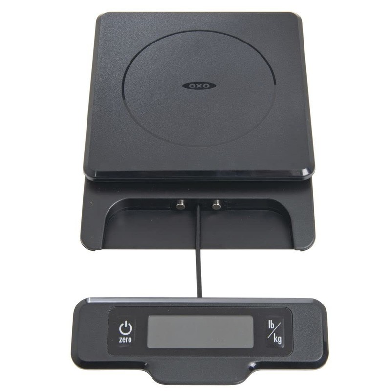 OXO Good Grips 5-lb Food Scale with Pull-Out Display,Black