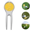 SUPVOX 5pcs Golf Divot Repair Tool Fork for Turf Repair