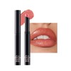 Orange Lipstick for Women, Metallic Shimmer Lip Gloss Makeup Long