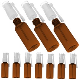 Healvian 10 Pack 30ml Mini Bottles for Toiletries Travel Bottles Set Nose Sprayer for Cleaning Mist Bottle Mist Sprayer for Outdoor Use
