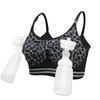GWAWG Hands-Free Nursing & Pumping Bra - Adjustable Maternity Bra