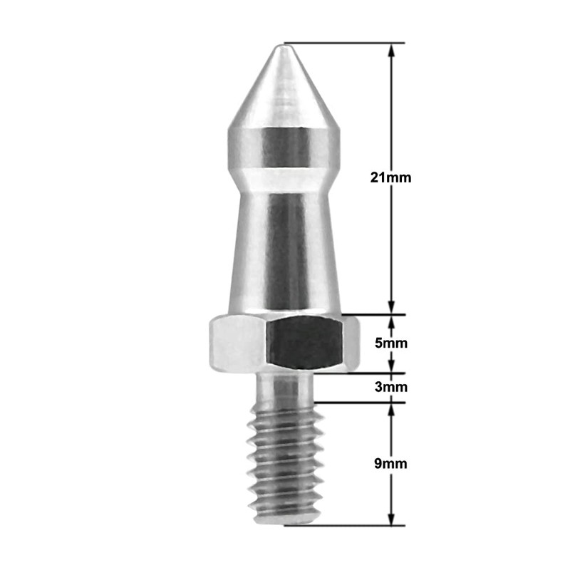 NOTRICKT FS-001 1/4" 38mm Stainless Steel Spike, For Terrain, Lawn,