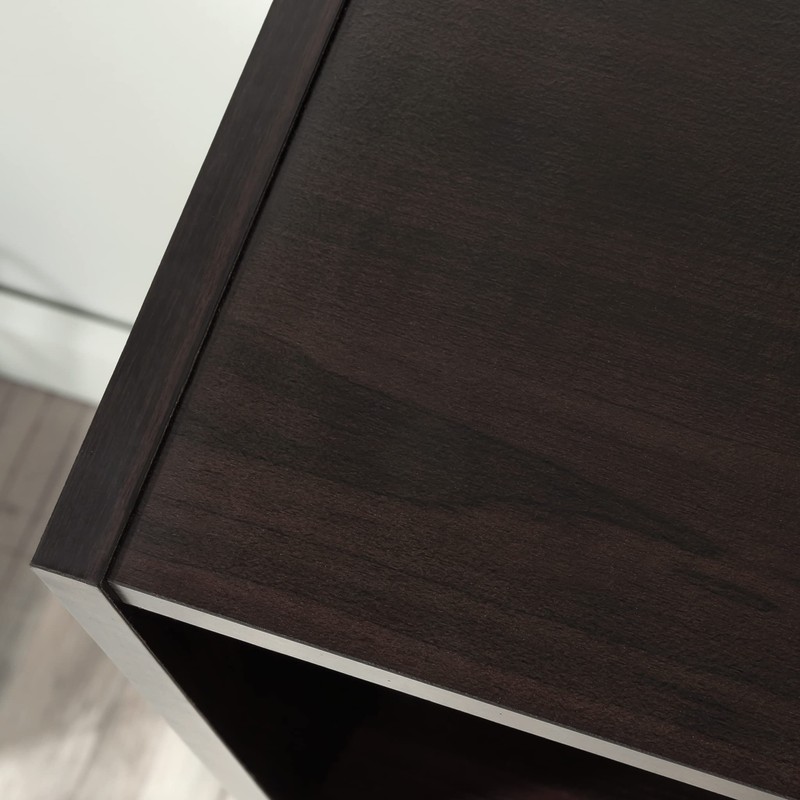 Sauder Beginnings 3-Shelf Bookcase, Bookshelf with Adjustable Storage Shelves, L: