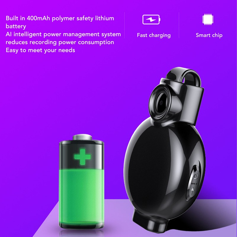 Mini Video Recorder Sound Video Sync AI Intelligent HD Noise