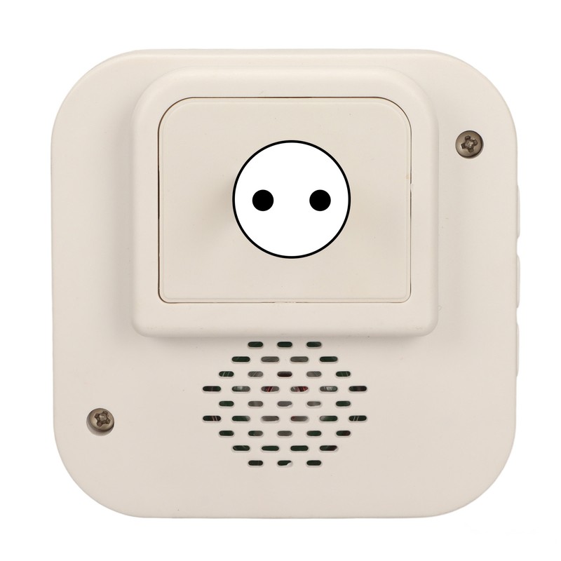 Elderly Monitoring Call Button 4 Gear Volume Adjustment Wireless ABS
