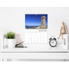 2025 Spiral-bound Wall Calendar (Lighthouse) - 12 Months Desktop/Wall Calendar/Planner