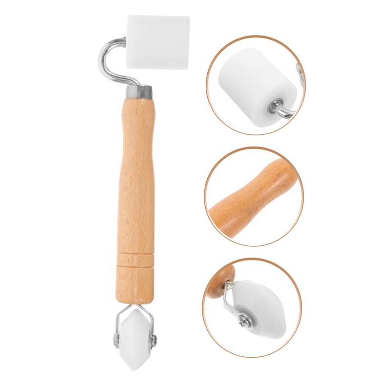 Mipcase Wallpaper Roller with Ergonomic Handle Durable Lightweight Seam Roller