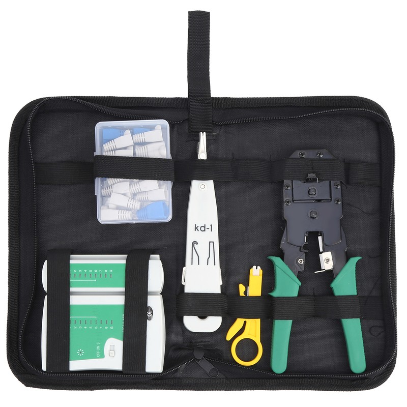 Network Cable Repair Tool Kit Wire Maintenance Portable Industrial Supplies