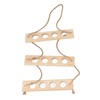 3 Tiered Wall Hanging Plant Terrarium with 12 Test Tubes