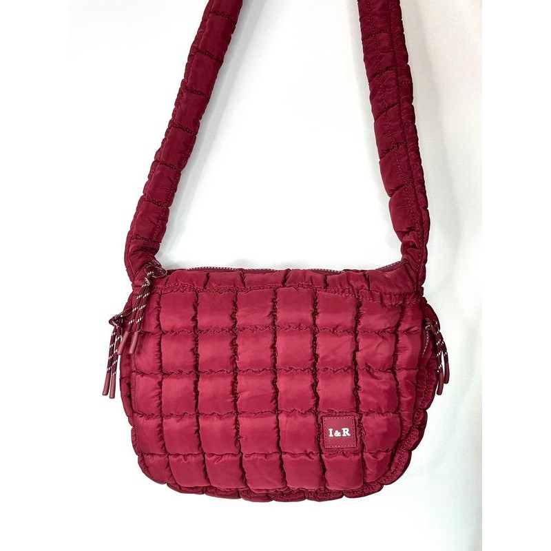 Classic Puff Iris Bag (#24230) Beautiful and Spacious:_Hot Pink