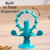 Cat Spinning Windmill Treat Dispenser with Suction Cup