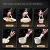 Dual-Jaw Heat-Resistant Kitchen Gripper - Anti-Scalding Clip Silicone Tongs for