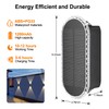 Ellasay Solar Fence Lights Outdoor,6-Pack Solar Powered Wall Lights Up