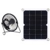10W Solar Panel with Cooling Fan Photovoltaic Solar Panel for
