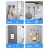 JOTPE Shower Hooks Suction Cup, Heavy Duty Suction Cup Nano