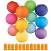 DUOLEIMI Paper Lanterns, Obon Lanterns, Lanterns, Set of 20, Japanese