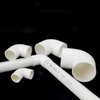 MroMax 50mm ID Slip 90 Degree PVC Pipe Fitting Elbow