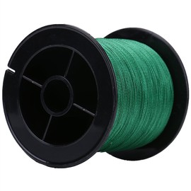 Alomejor Fishing Line 300M 4 Strands Braided Super Strong Multifilament Fishing Line 9 Sizes Green (1.5-Green)