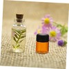 FOMIYES Travel-Sized Essential Oil Sample Bottles 100PCS 1ml Cream Dispensers