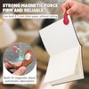 2PCS Magnetic Bookmarks, Leather Magnetic Bookmarks for Women Men, Double-Sided